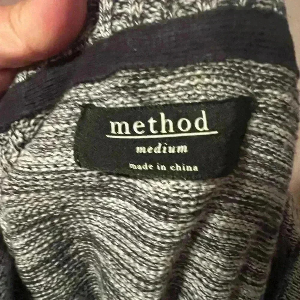 Method Mens Sz M Pullover Quarter Button Knit Swe… - image 4